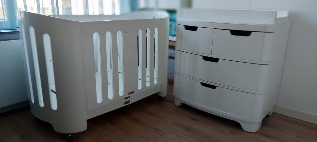 Bloom Luxo Kommode en Peuterbed/Ledikant, Ophalen, Gebruikt, Jongetje of Meisje