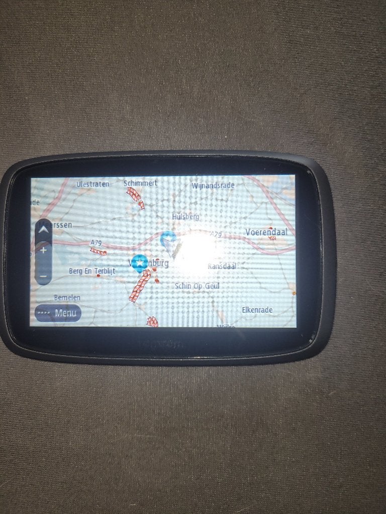 TomTom GO 510 navigatiesysteem inclusief  hoesje, Ophalen of Verzenden, Gebruikt