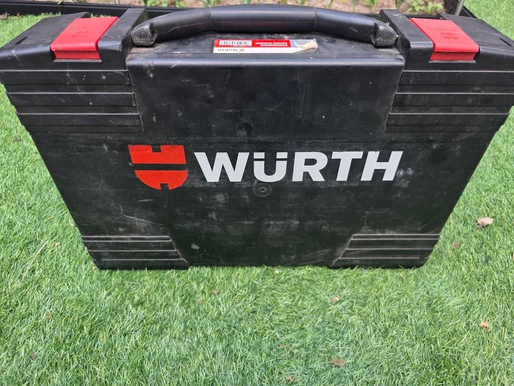 Wurth klopboormachine koffer met 2 boorkoop, Ophalen of Verzenden