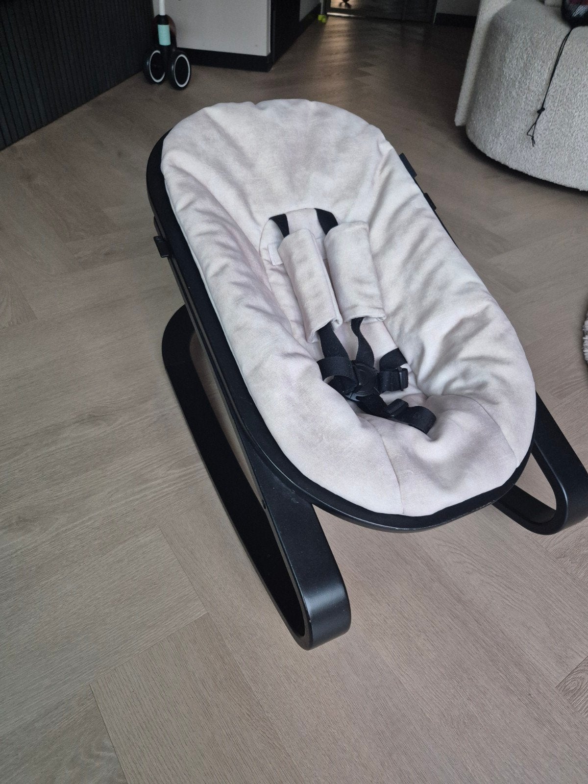 Kidsmill up wipper + newborn set, Ophalen, Zo goed als nieuw, Meegroeistoel
