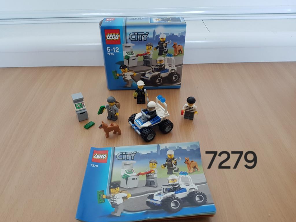 Lego City 7279 Politie Achtervolging Compleet, City, Lego, Ophalen of Verzenden, Zo goed als nieuw