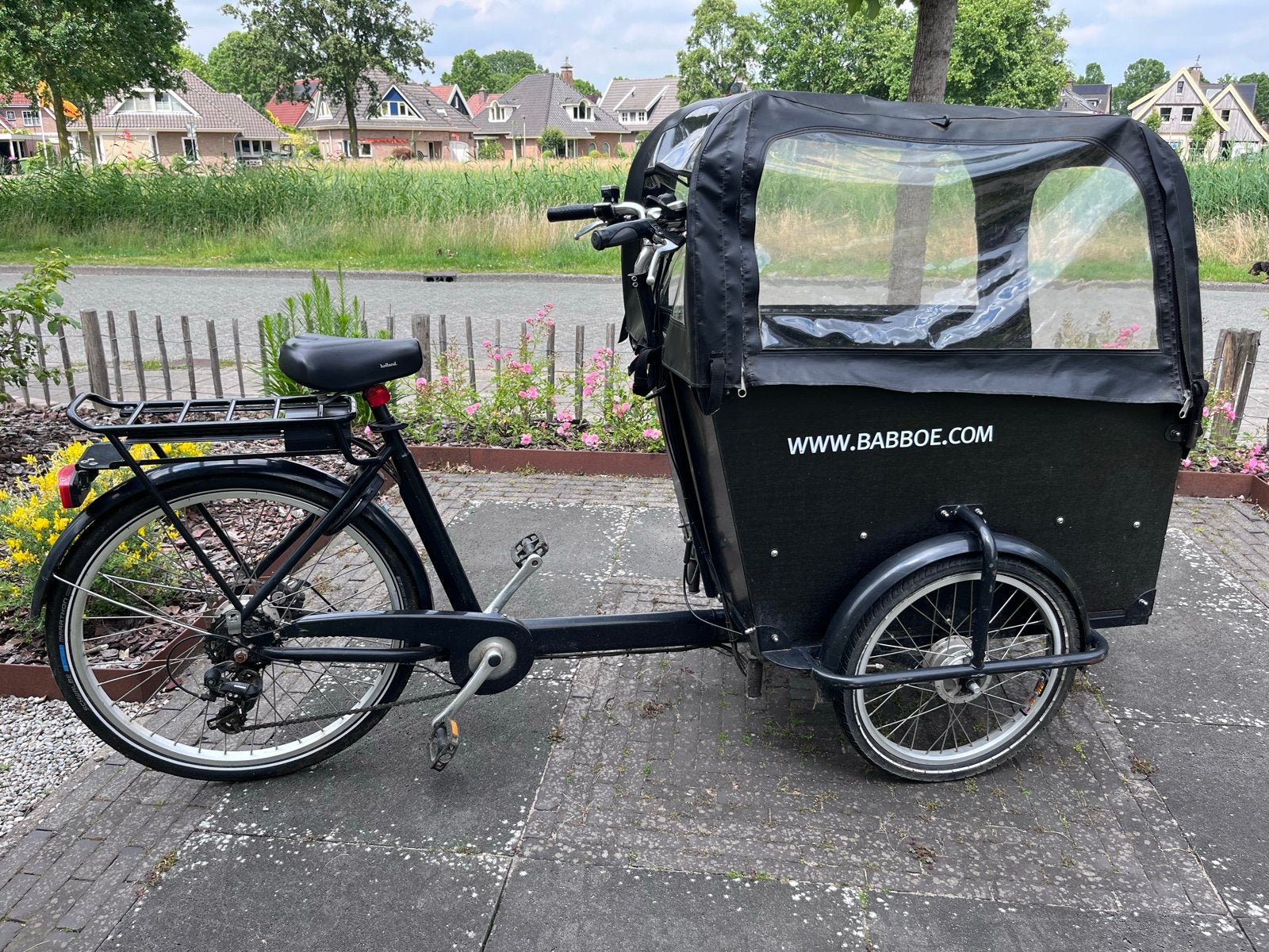Babboe Big Elektrische bakfiets, 4 kinderen of meer, Gebruikt, Elektrisch, Ophalen
