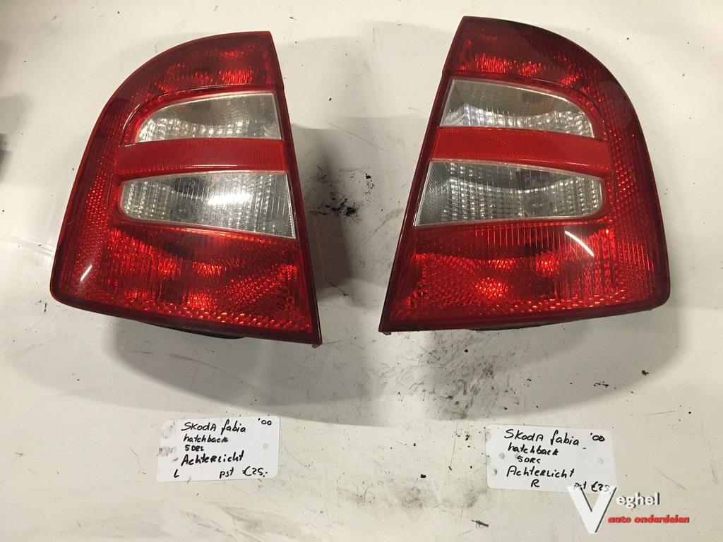 Skoda Fabia 1.4 2000  Hatchback 5 drs Achterlicht Links of R