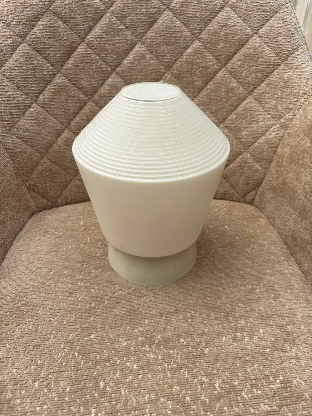 Vintage Philips Plafondlamp Opaalglas Gerbibbeld, Ophalen, E27 (groot), Wit, Glas