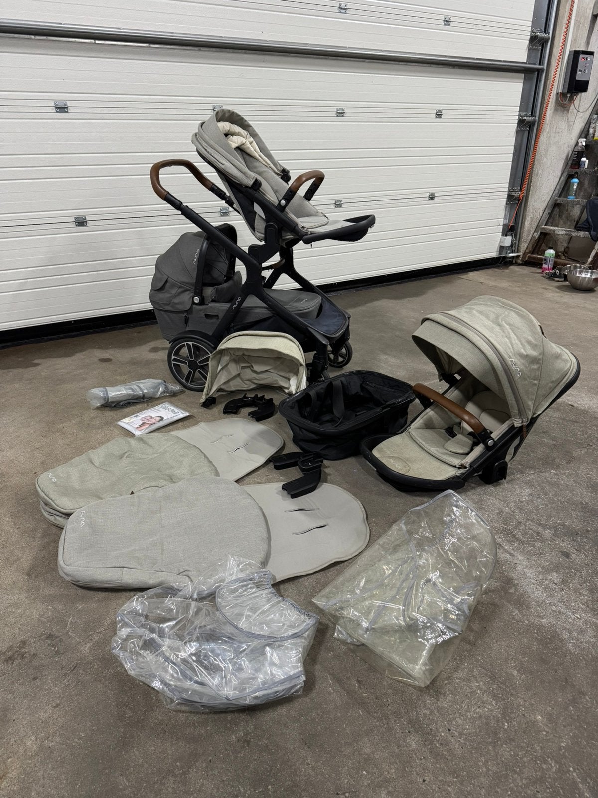 Nuna Demi Grow duo-kinderwagen –  veel accessoires!, Kinderen en Baby's, Ophalen, Overige merken