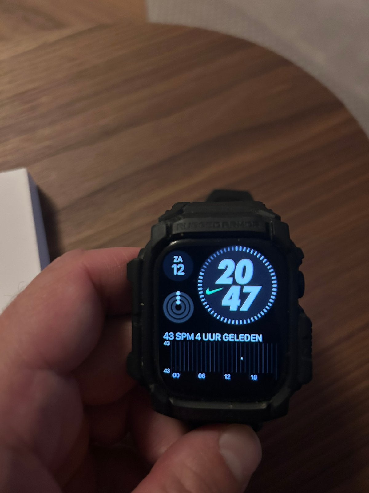 Apple watch 10, Sieraden, Tassen en Uiterlijk, Zwart, IOS, Ophalen of Verzenden, Zo goed als nieuw