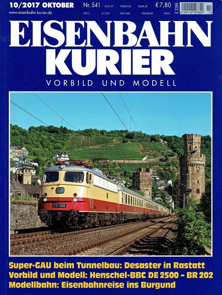 Eisenbahn Kurier 2017 nr. 541 (Duits magazine over treinen), Verzenden, Gelezen, Trein