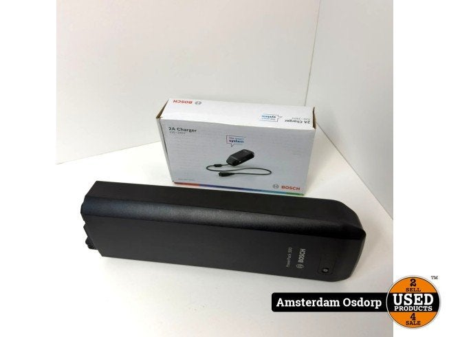 Bosch Powerpack 500 + 2A Charger | Nette staat, Bosch, Zo goed als nieuw, Support@bosch.com, Robert Bosch GmbH
Robert-Bosch-Platz 1
70839 Gerlingen-SchillerhÃ¶he
Germany