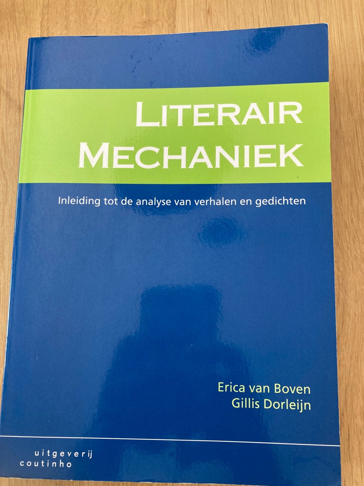 Literair mechaniek - Erica van Boven en Gillis Dorleijn, Boeken, Ophalen of Verzenden, Alpha, Gelezen, WO