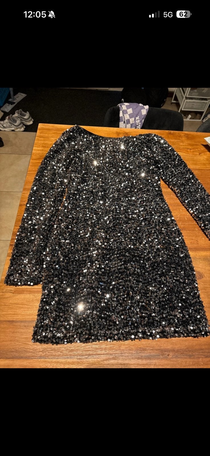 Glitter jurk, Ophalen of Verzenden, Zo goed als nieuw, Overige typen