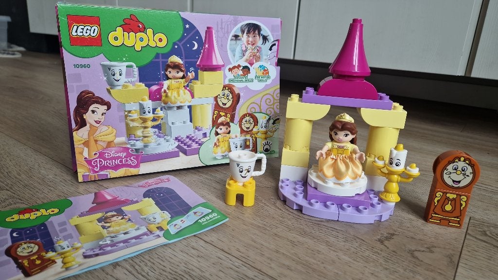 Duplo Disney prinses Belle, Ophalen of Verzenden, Zo goed als nieuw, Compleet, Complete set