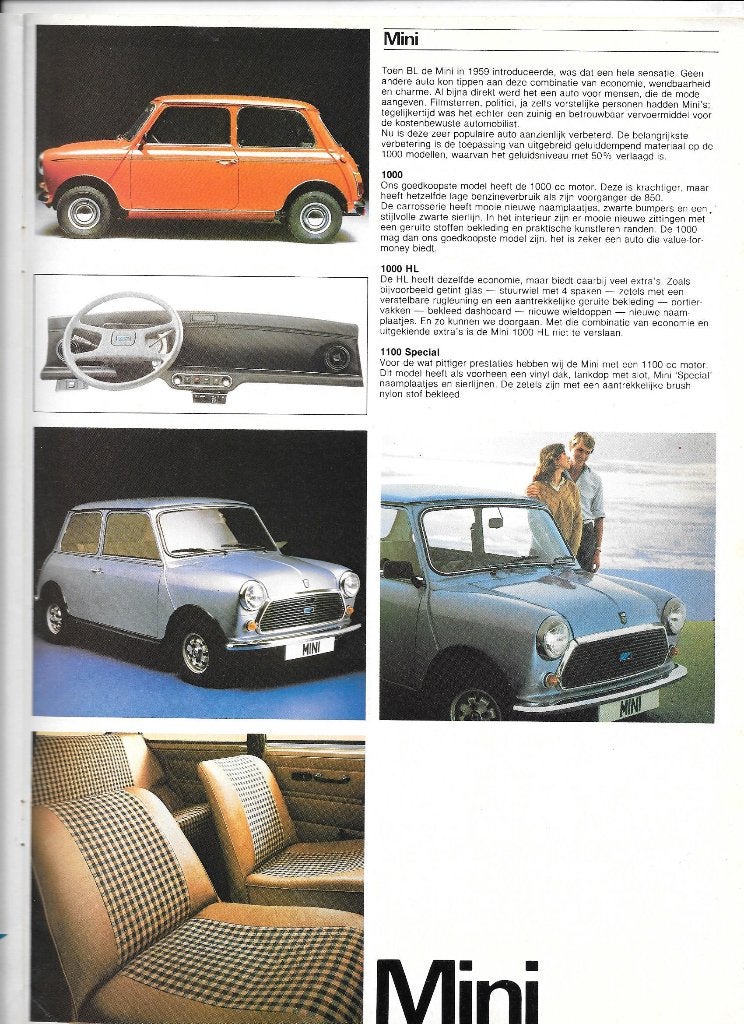 BRITISH LEYLAND,  1982, Ophalen of Verzenden, Zo goed als nieuw, Overige merken