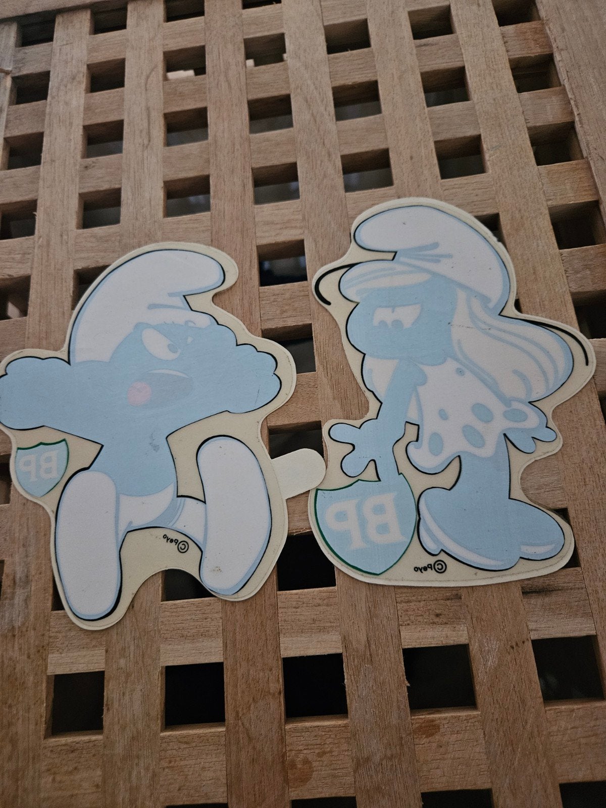 BP Smurfen stickers, Verzamelen, Ophalen of Verzenden