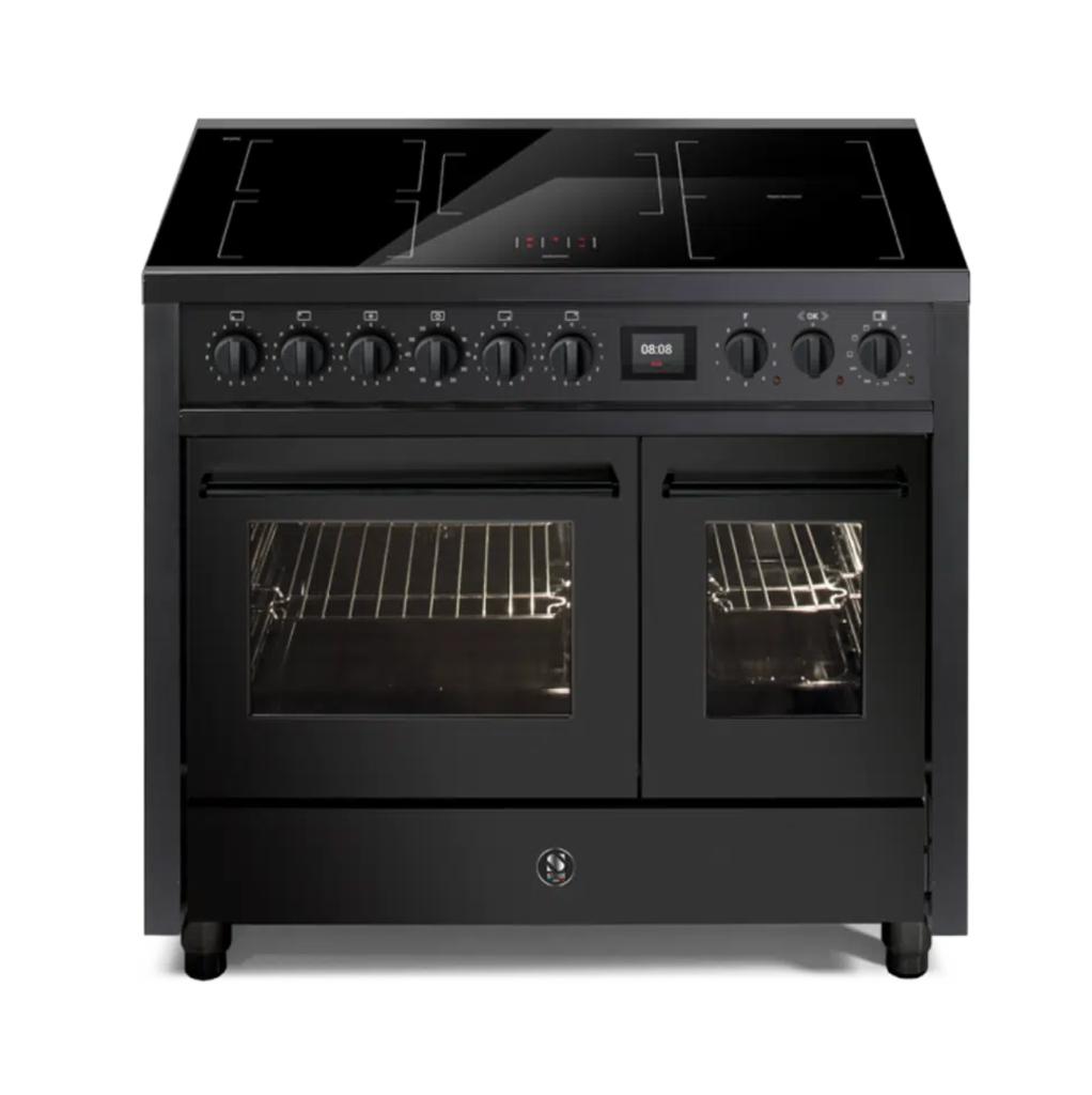 Steel Enfasi inductie 100cm All Black Super deal, Verzenden, 60 cm of meer, Nieuw, Energieklasse A of zuiniger