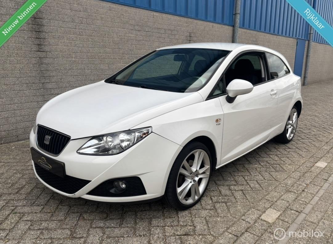 Seat Ibiza 1.4-16V|Carplay|LM Velgen|Elek Pakket|Airco|NWAPK, Voorwielaandrijving, 4 cilinders, Bedrijf, Handgeschakeld