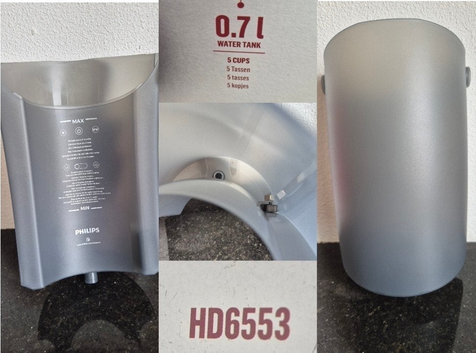 Nieuwe watertank 0,7L voor Philips HD6553 koffiezetapparaat, Ophalen of Verzenden, Nieuw