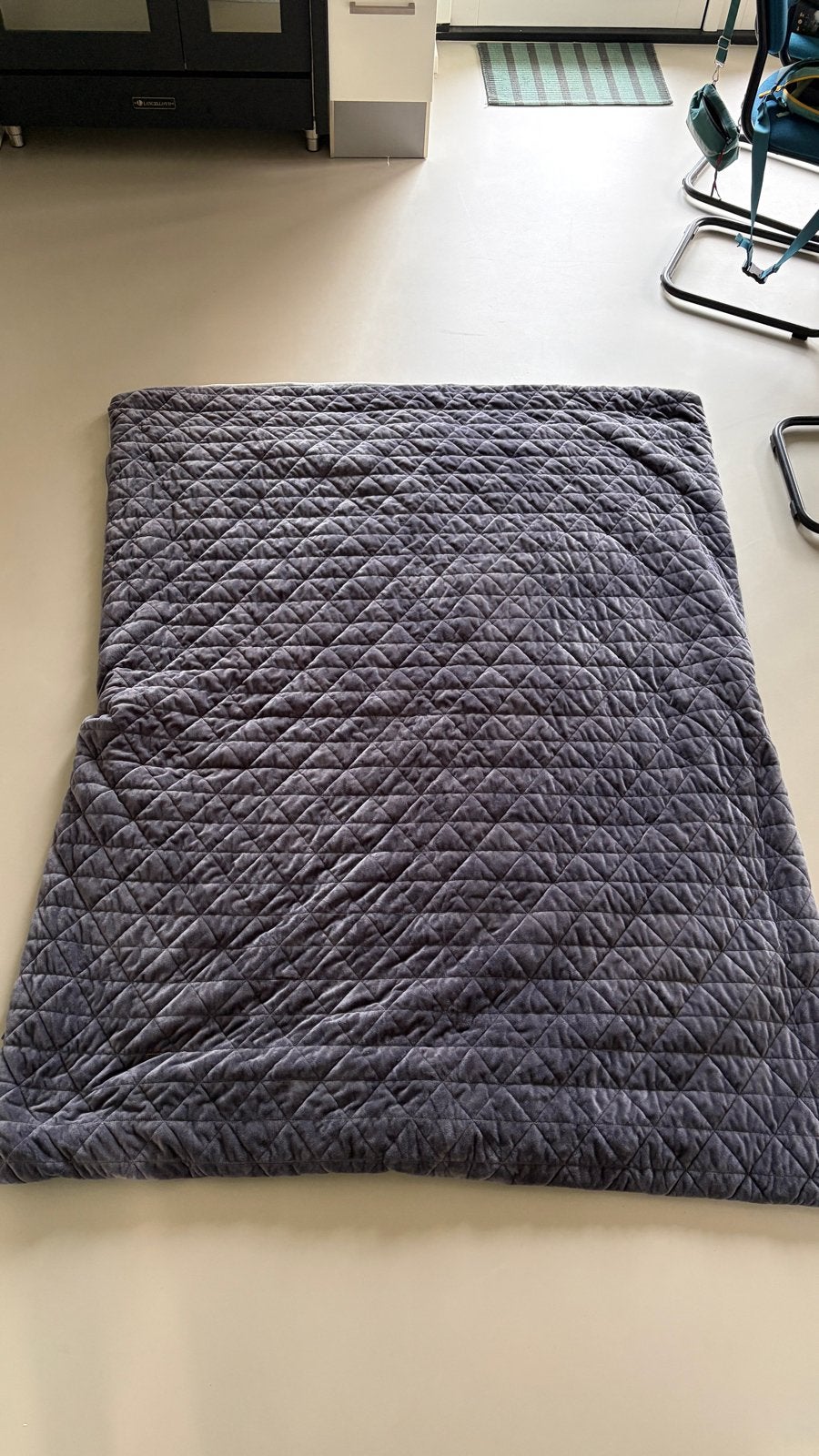 Calmzy verzwaringsdeken 8 kg, Ophalen, Eenpersoons, Overige typen, Overige materialen