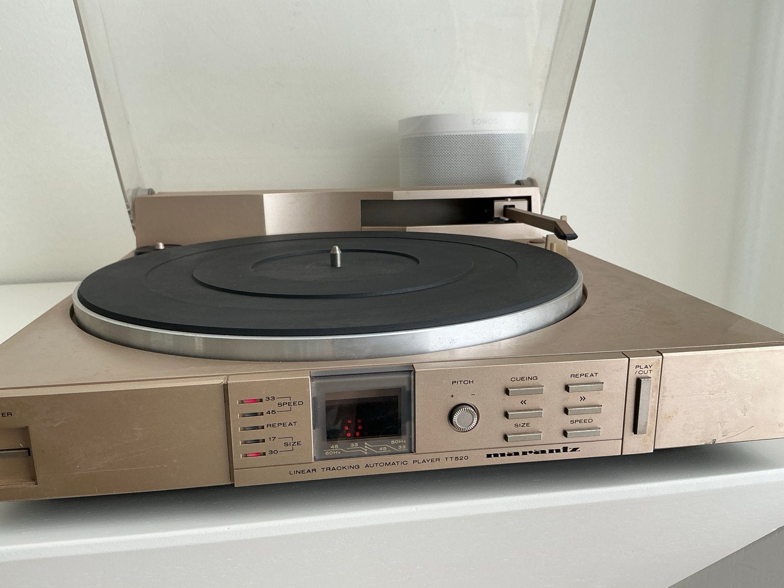 Marantz TT520 Linear Tracking Automatische Platenspeler, Gebruikt, Automatisch, Platenspeler, Ophalen