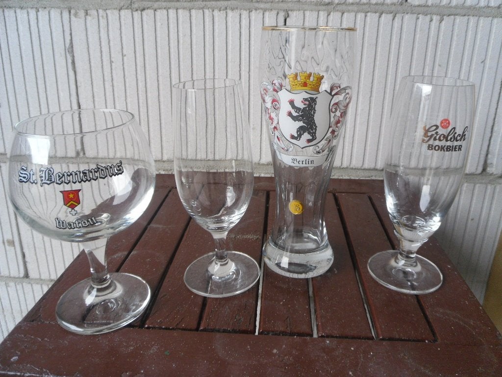 NIEUWE GLAZEN, Ophalen of Verzenden, Nieuw, Bierglas
