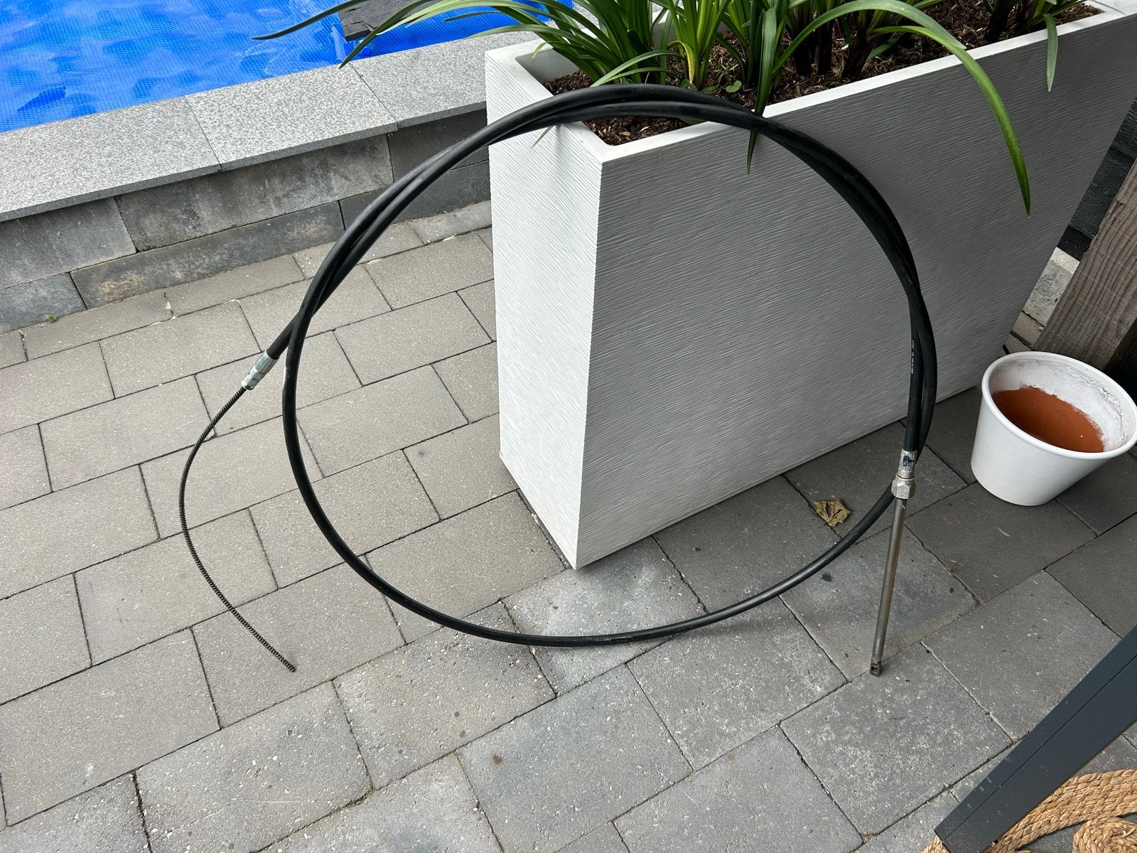 Monostuur kabel 5 meter - Goed werkende staat, Ophalen, Gebruikt, Motor en Techniek