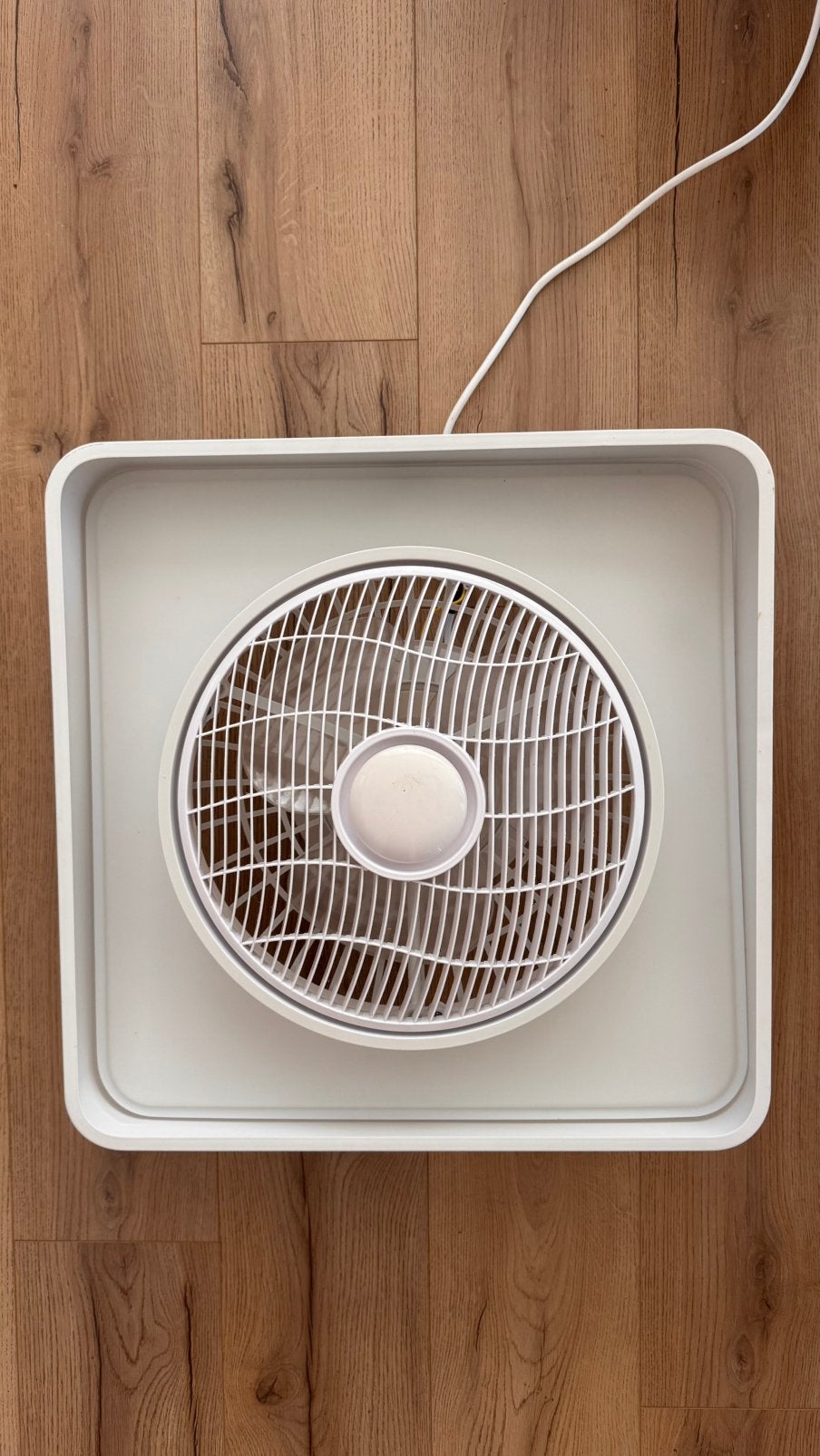 Plafondlamp met ventilator en ionisatie, Ophalen, Zo goed als nieuw