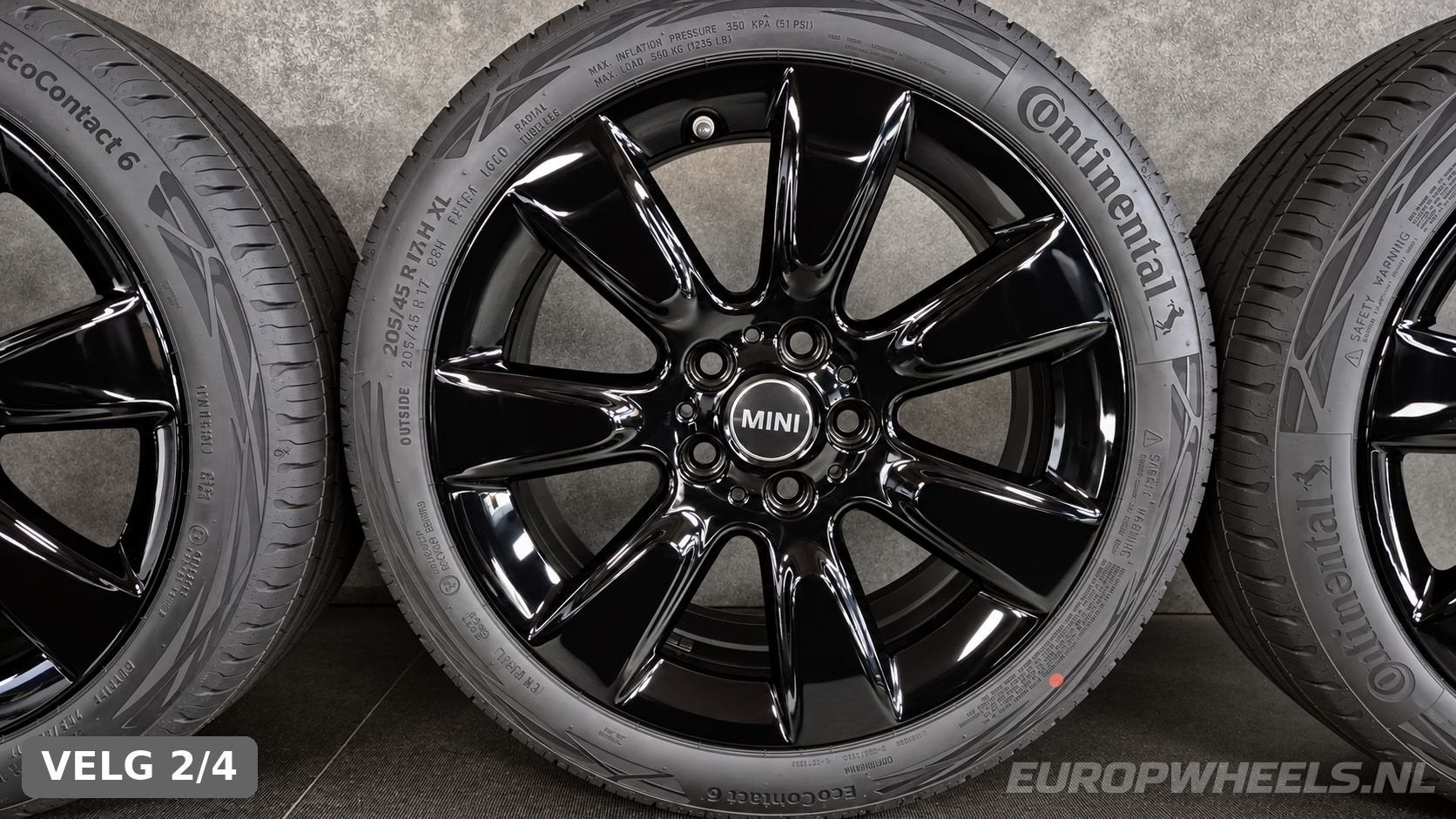 17 inch MINI F55 F56 F57 velgen nieuwe zomerbanden, Auto-onderdelen, Gebruikt, -, -, Banden en Velgen