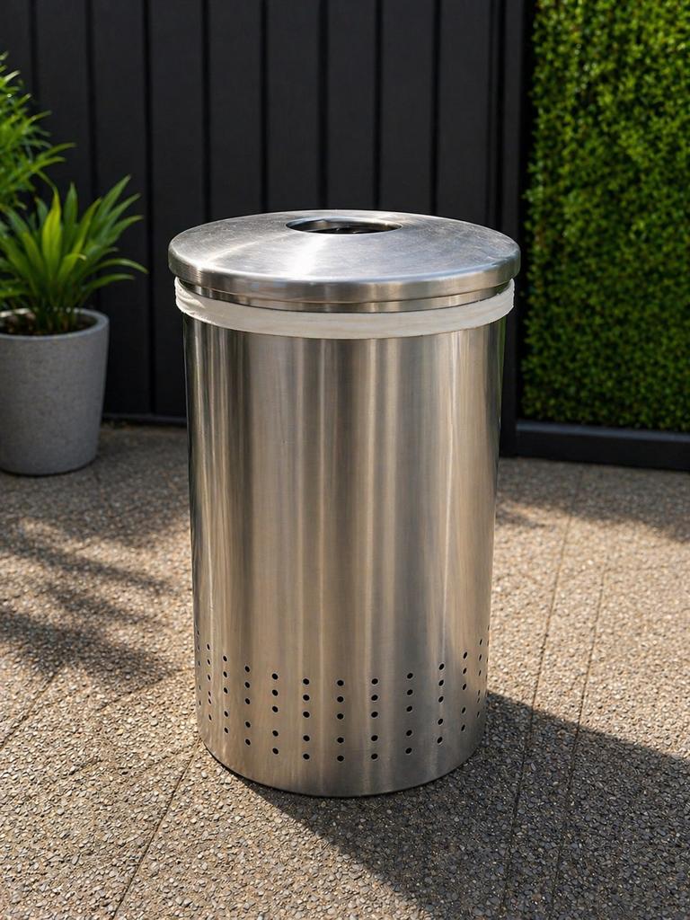 Brabantia RVS wasmand - Stijlvol en Duurzaam, Ophalen, Minder dan 50 cm, Gebruikt, Overige typen