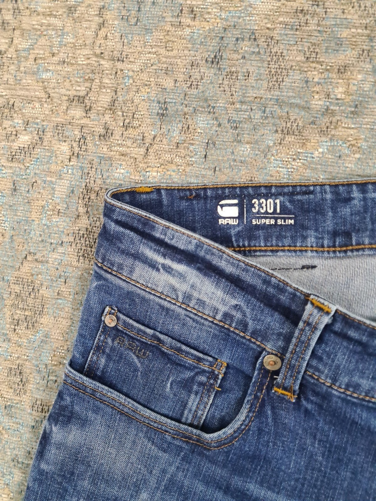 G-Star 3301 Super Slim W31 L34 Skinny STRETCH Bronno3134

Ta, G-Star Raw, https://www.g-star.com/nl_nl/customer-service, W32 (confectie 46) of kleiner