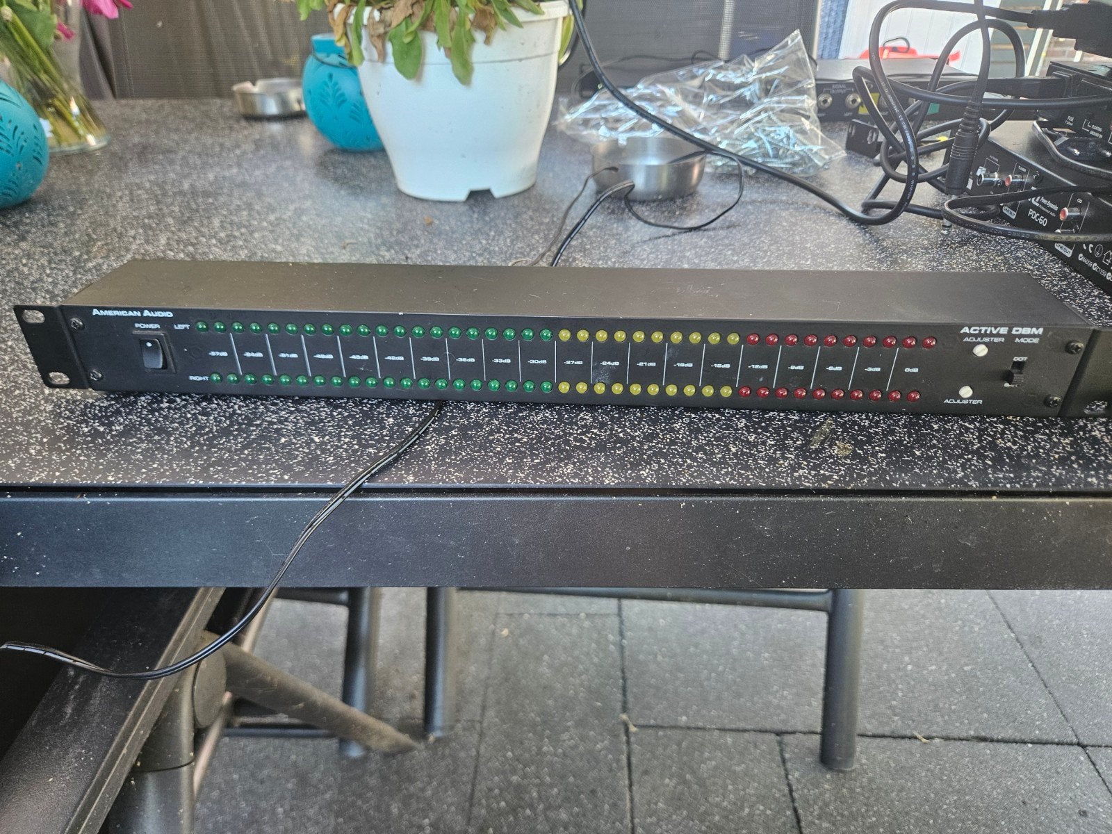 American Audio Active DBM VU-meter, Ophalen, Gebruikt, Minder dan 5 kanalen