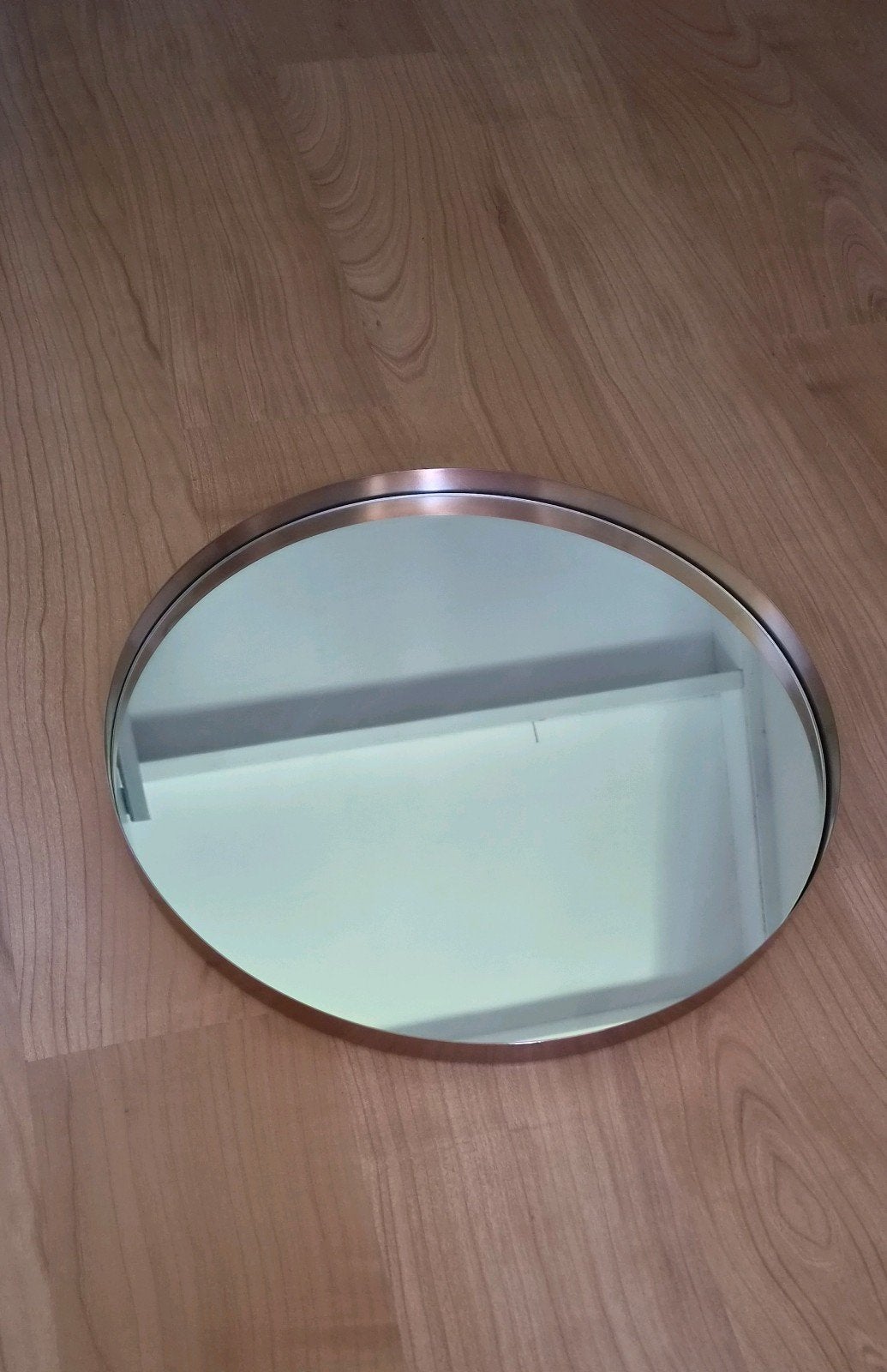 Spiegel - Roségoud - 44cm - Leenbakker, Huis en Inrichting, Woonaccessoires | Spiegels, Ophalen, Minder dan 50 cm, Zo goed als nieuw