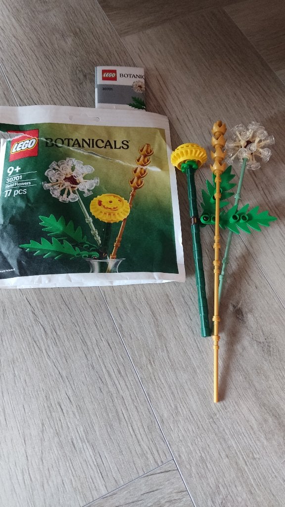 Lego botanicals field flowers, Overige thema's, Lego, Compleet, Ophalen of Verzenden