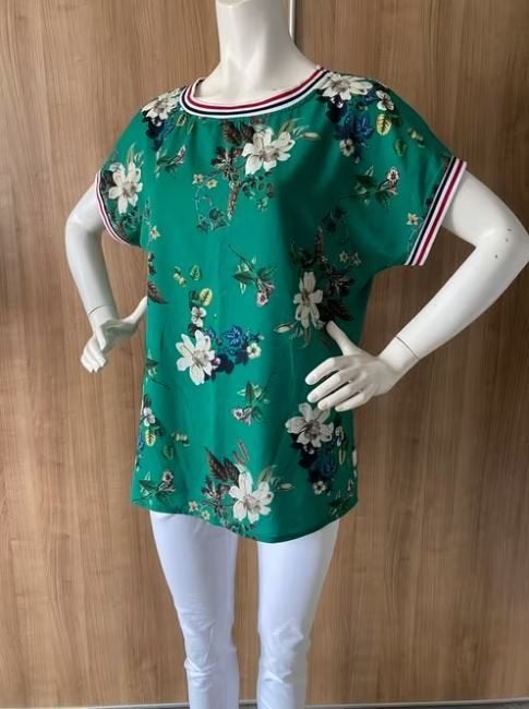 Gevoerde Top van Sensi Wear mt. L/XL, Maat 42/44 (L), Ophalen of Verzenden, Korte mouw, Groen