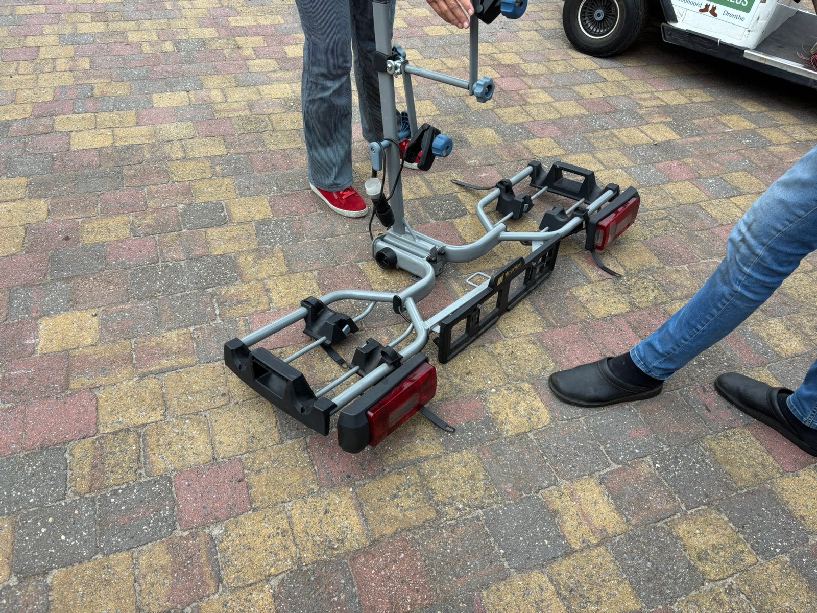 Movanext fietsendrager, Ophalen, Zo goed als nieuw, 2 fietsen, Trekhaakdrager