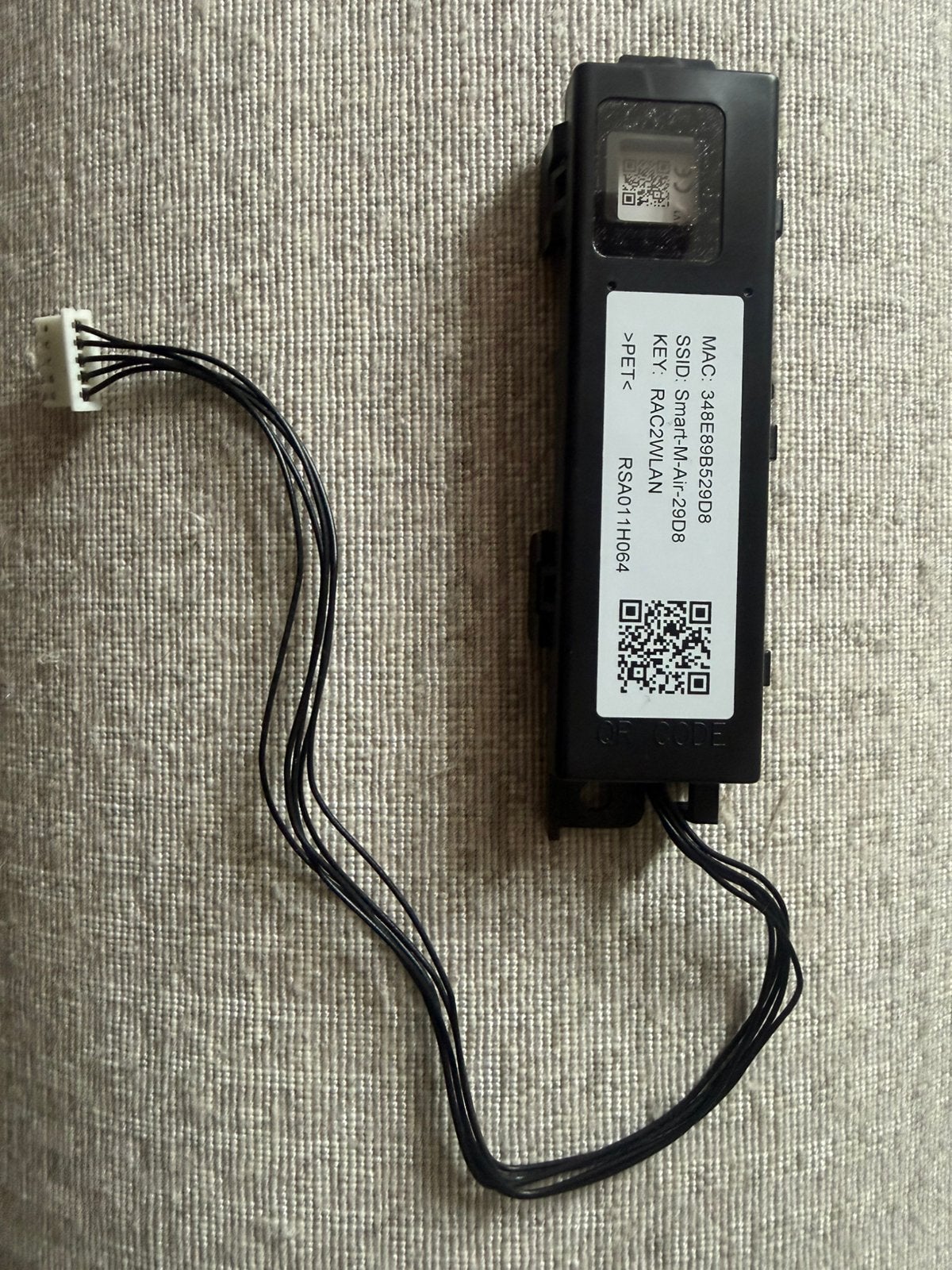 Mitsubishi heavy airco wifi smart module, Witgoed en Apparatuur, Airco's, 3 snelheden of meer, Ophalen of Verzenden, Zo goed als nieuw