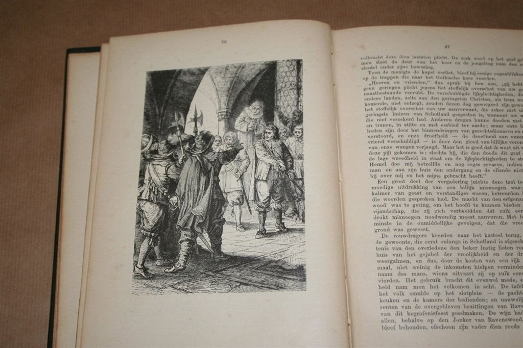 Walter Scott. De bruid van Lammermoor. ca. 1925., Antiek en Kunst, Antiek | Boeken en Bijbels, Ophalen of Verzenden