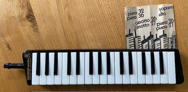 Hohner Piano 32 Melodica – Made in Germany, Muziek en Instrumenten, Blaasinstrumenten | Overige, Ophalen, Gebruikt, Overige soorten