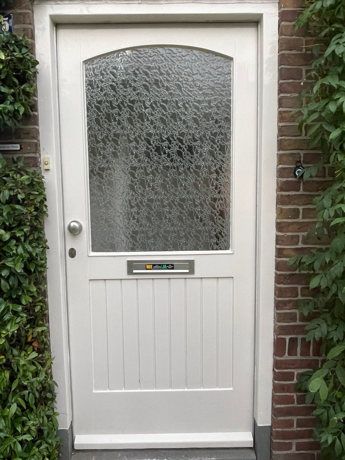 Voordeur, Ophalen, Gebruikt, 80 tot 100 cm, 215 cm of meer