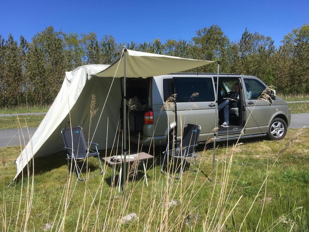 VW Transporter T5 camper 2008 L2H1 (6 persoons!), Buscamper of Camperbus, Volkswagen, Tot en met 2, Particulier