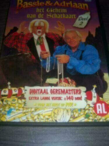Bassie en Adriaan en het Geheim v/d Schatkaart 2 nieuw 2003, Cd's en Dvd's, Avontuur, Verzenden, Alle leeftijden, Nederlands