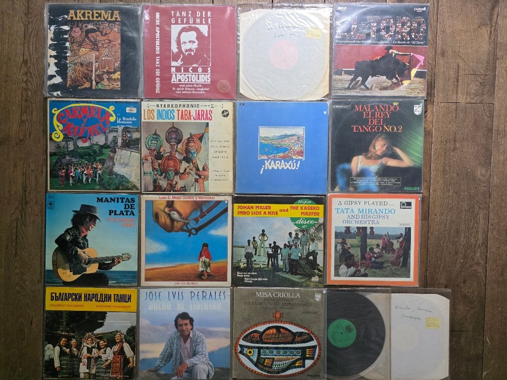 17 LP Pakket World Music, Wereldmuziek, Folk, Exotica, LP, Gebruikt, Ophalen of Verzenden, 12 inch