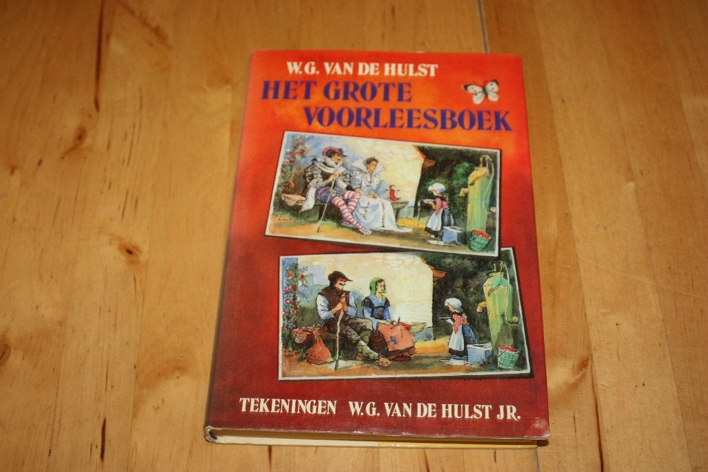 Het grote voorleesboek, W.G. van de Hulst, Ophalen of Verzenden, Gelezen, W.G. van de Hulst, Fictie algemeen