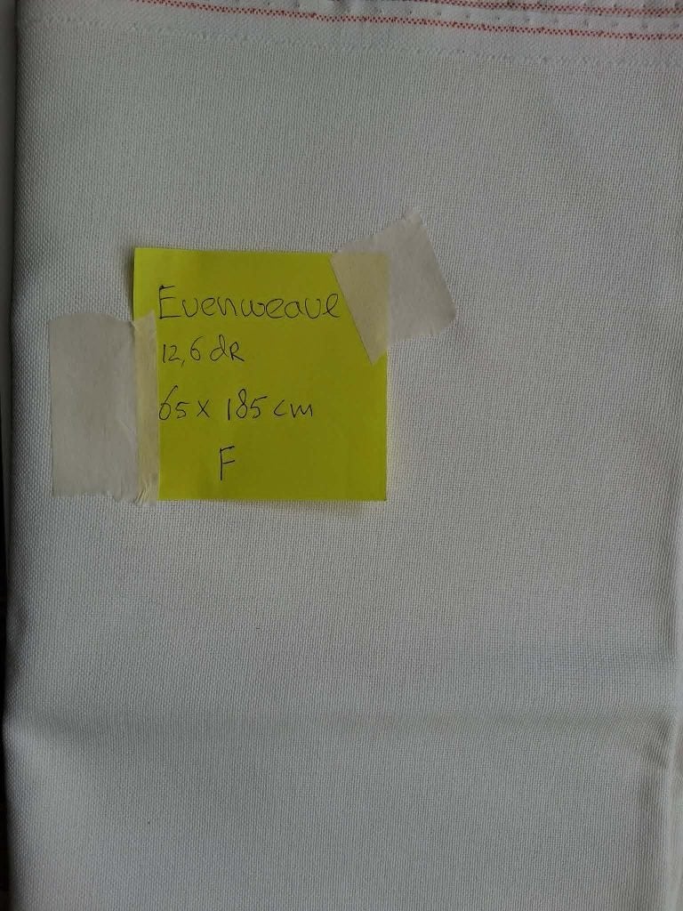 borduurstof Evenweave Zweigart F, Overige kleuren, Nieuw, Ophalen of Verzenden, 30 tot 120 cm