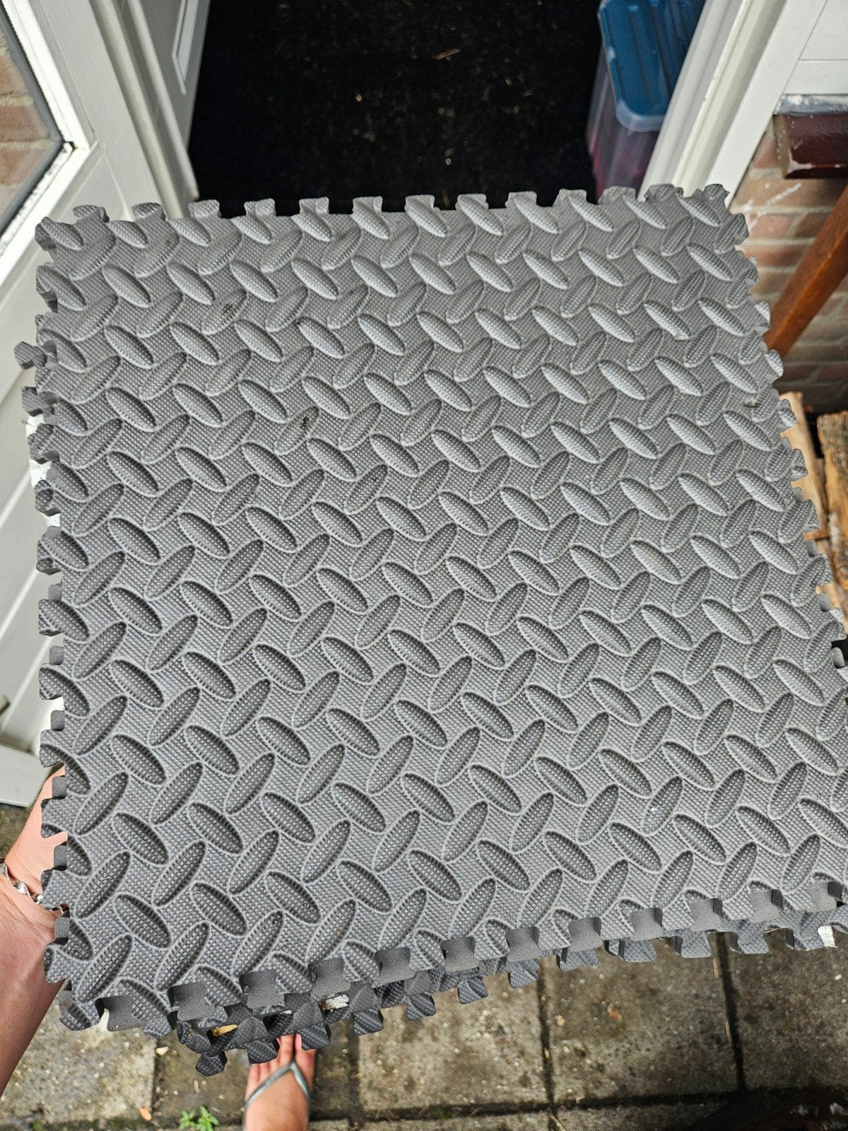 Rubberen matjes voor tent of zwembad - Bescherming & Comfort, Ophalen, Gebruikt