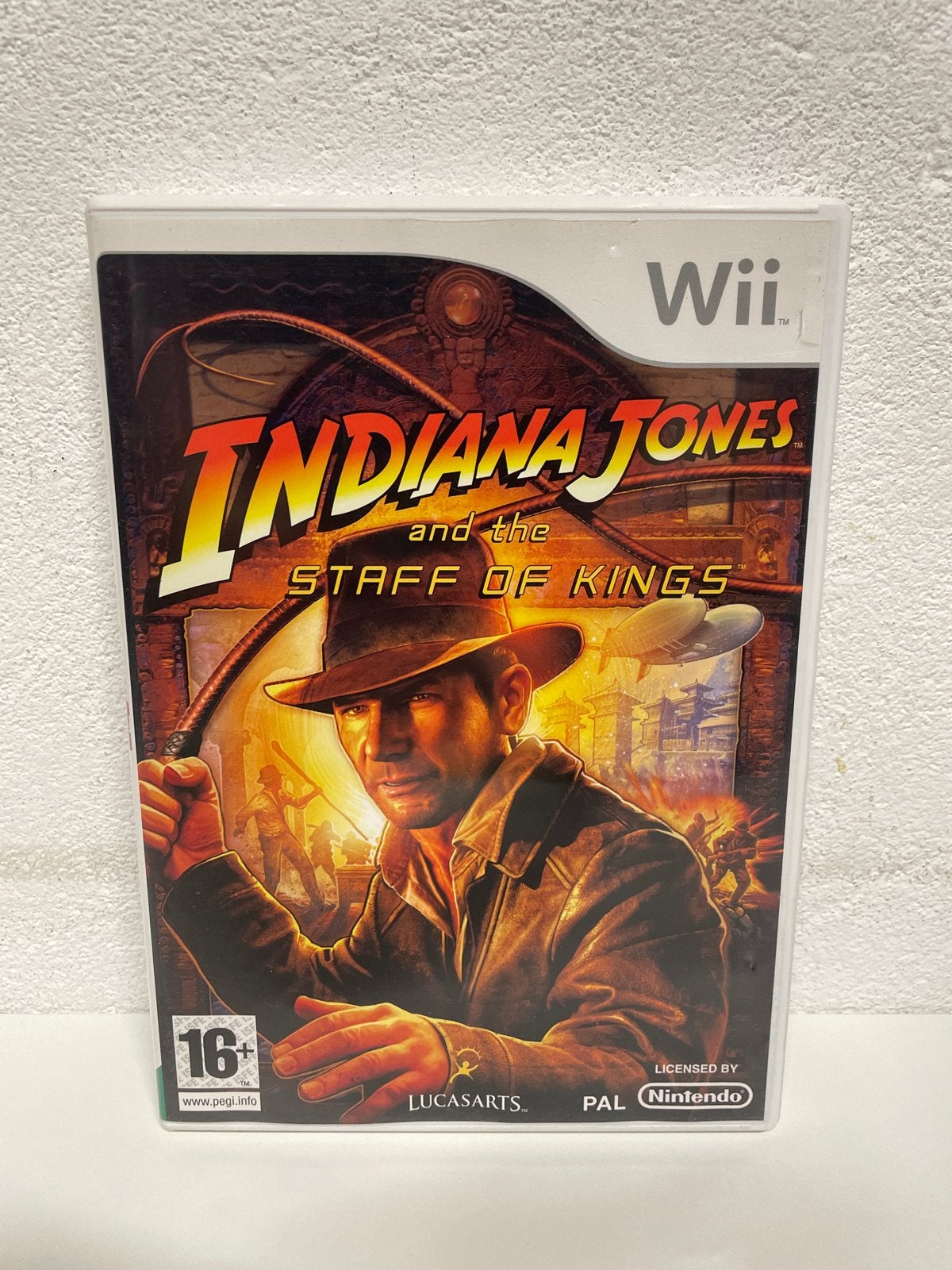 Indiana Jones and the Staff of Kings - Wii, Avontuur en Actie, 1 speler, Ophalen of Verzenden, Zo goed als nieuw