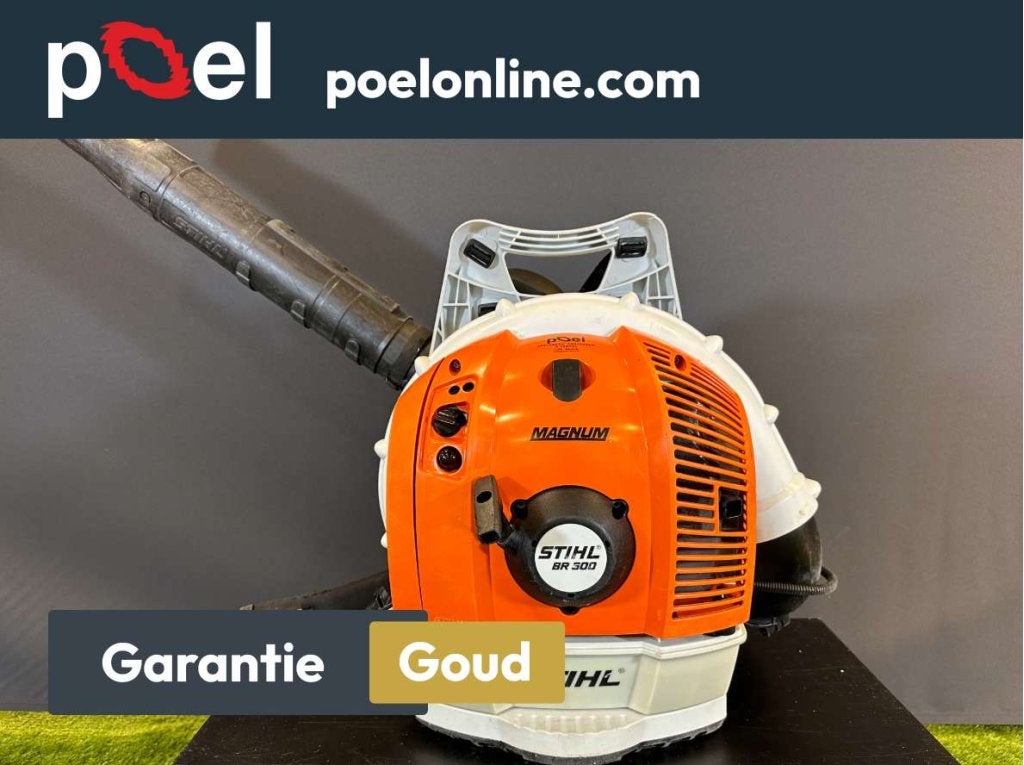 STIHL BR 600 rugbladblazer met  9 maanden garantie, Niet ingevuld, Gebruikt, Niet ingevuld, Ophalen of Verzenden