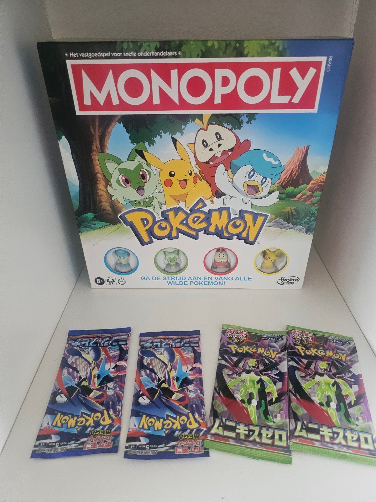 pokemon monopoly bord game, Ophalen of Verzenden, Nieuw