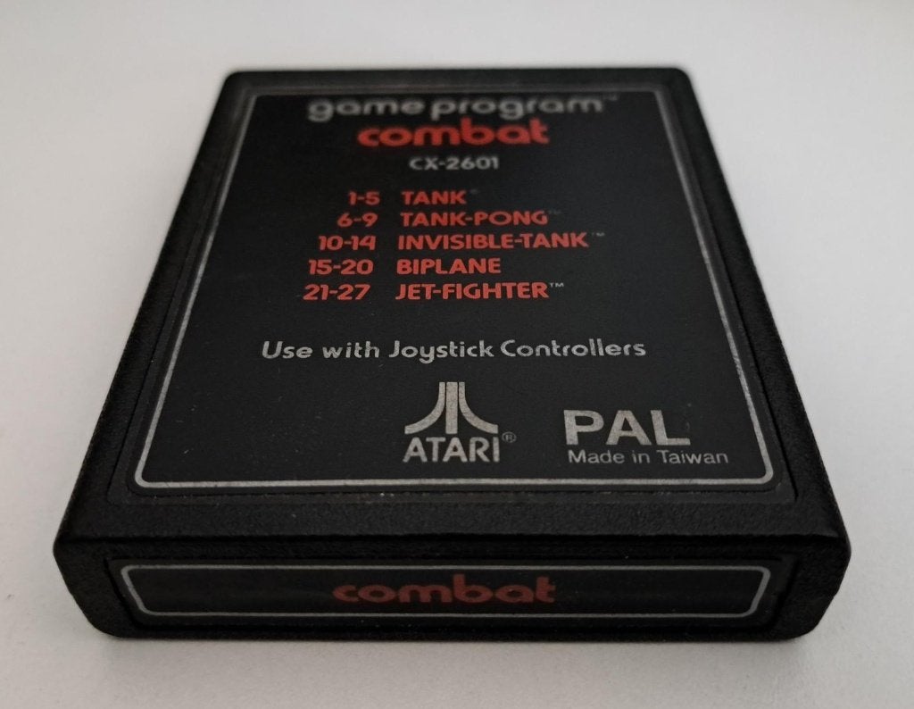 atari 2600 - combat, 1 speler, Racen en Vliegen, Ophalen of Verzenden, Zo goed als nieuw