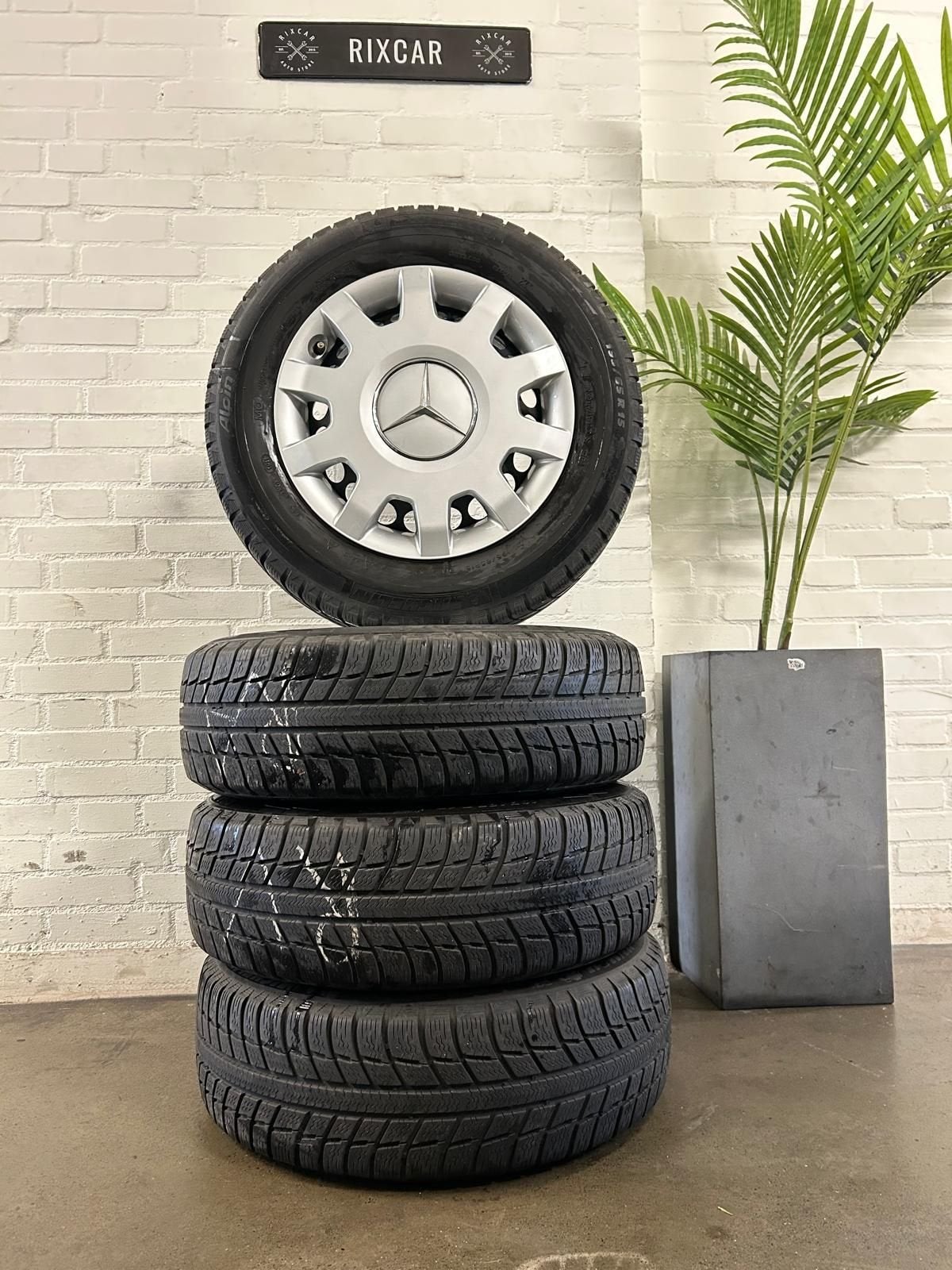 Originele Mercedes B-Klasse velgenset + Michelin Winterbande, Auto-onderdelen, Ophalen, Gebruikt, -, -