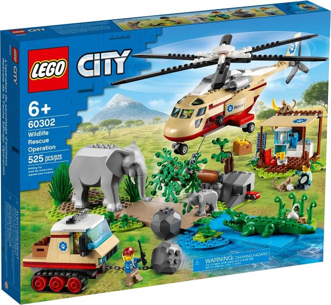 Lego City Wildlife Rescue Operation nr 60302, Lego, Lego, Lego, Nieuw