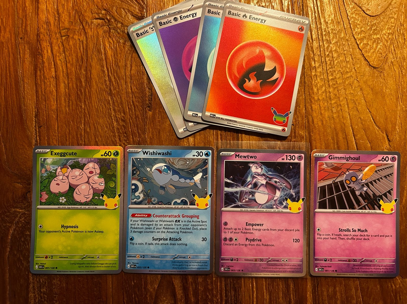 Diverse Pokémon 30th Celebrations kaarten, Ophalen of Verzenden, Nieuw, Meerdere kaarten